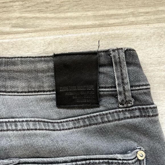 Zara Denim Skinny Grey Jeans Size 4 - Picture 3 of 3